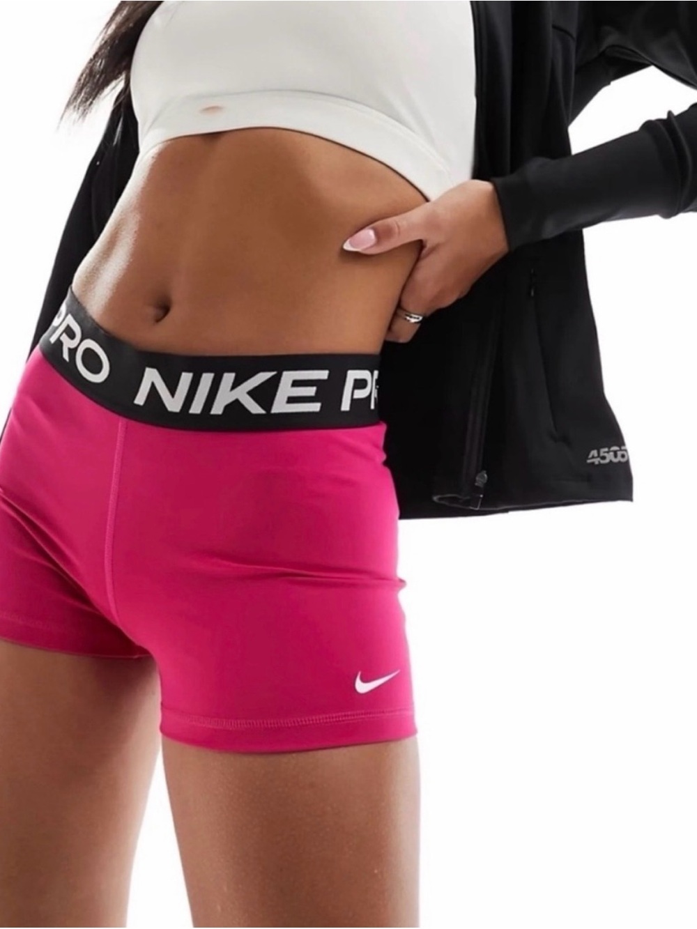 Nike Pink Pro Bike Shorts